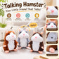 🐹 50% Off Now ✨ Talking Hamster Plush Toy — Repeats Your Voice & Bobs Its Head 🎁