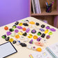 🔥Halloween Squishies Stress Relief Toy Set, Classic Pumpkin/Ghost/Bat Shapes, Super Soft TPR Material with Elastic Squeeze Feel, Washable & Durable, Assorted 20 pcs for Party Favors, Classroom Rewards & Trick-or-Treat
