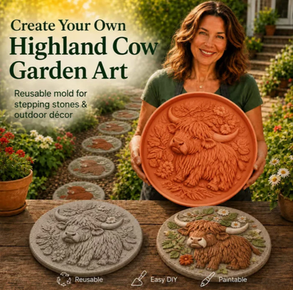 🌻 50% OFF NOW! 🎨 Reusable Garden Art Mold – Creative designs, durable & easy to use – Create unique garden decor with ease ✨