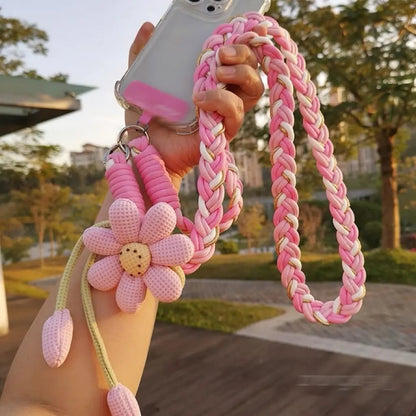 🔥Last Day Special Price:Get 3 for only £19.99🌞Cute Floral Phone Crossbody Lanyard – Hands-Free & Stylish!
