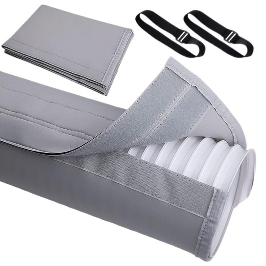 📢📢⏰ Zipper AC Pipe Insulation Cover – Reusable & Easy Install