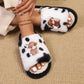🐮 Highland Cow Cartoon Slippers – Plush, Cute, Non‑Slip, Love at First Step! ❤️