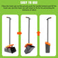 🐾💩 Adjustable Dog Poop Scooper Set – 50% OFF! 117cm long handle, swivel bin & rake, 35 bags included – easy, clean, hands-free. 🔥🏡