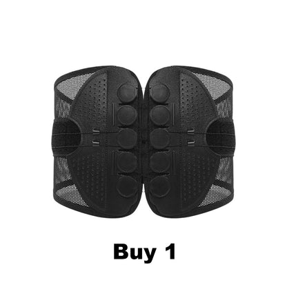✨Relieve Back Pain Anytime, Anywhere🎉Adjustable Double Pulley Breathable Lumbar Support Shaping Waist Belt~~
