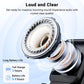 Wireless Induction Speaker 5-in-1 Bluetooth Speaker with Phone Stand,Stereo Sound, 3500mAh Rechargeable, 8 RGB Ambient Light, 360° Adjustable Holder for iPhone/Android/iPad