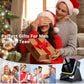Wireless Induction Speaker 5-in-1 Bluetooth Speaker with Phone Stand,Stereo Sound, 3500mAh Rechargeable, 8 RGB Ambient Light, 360° Adjustable Holder for iPhone/Android/iPad