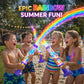 🌈 Bright rainbow LED water pistol | Summer fun that bursts into life as if by magic! ✨