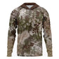 Men's Camouflage Fishing Hoodie - UPF 50 UV Protection, Fast-Drying Polyester, Breathable Men's Professional Sports Top for Water Activities, Fast-Drying Polyester Men's Fishing Tops