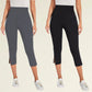 🌟Stretchy Tummy Control Yoga Capris for Women💪 Unleash Your Confidence✨