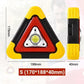 🔥2026 New Arrival🔥 3-IN-1 solar emergency triangle warning light at the roadside