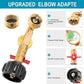 📢📢50% OFF !!!⏰ Top-Rated Propane Refill Elbow Adapter with Tank Gauge