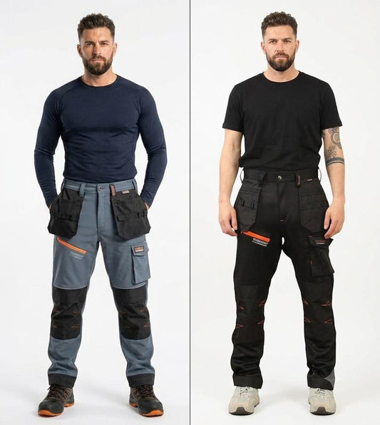 🔥50% OFF!Men’s Durable Cargo-Style Trousers Comfortable Everyday Bottoms Black Sizes ( S-2XL ) Menswear Casual Workwear Fabric Outdoor Pockets Clothes Uniforms Jackets Beige Plain waitst 28-30-32-34-36-38-40
