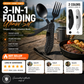 🎉🎉Surprise 50% off！🏕️Must-have for outdoor trips 🍴🥄4-In-1 Outdoor Folding Multifunctional Tableware