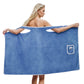 💥 50% OFF! ✨ Plus Size Women's Wearable Shower Skirt – Secure 2-Button Design, Super-Soft Coral Fleece & Quick-Dry Absorbent – Full Coverage That Stays Put, No Awkward Towel Drops 🚿