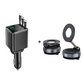 🔋 50% OFF NOW! 🚗 Fast Charging 7-in-1 Retractable Car Charger with Voltage Display – USB-C for Android & Lightning for Apple – organized & efficient charging 📱