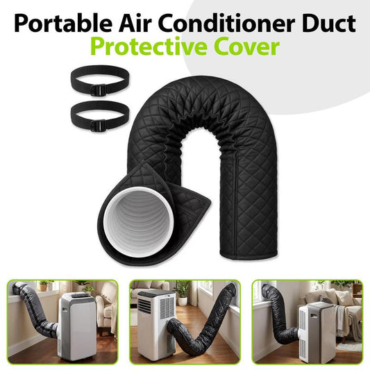 🔥 50% OFF – 1pc Portable Air Conditioner Exhaust Pipe Cover, Heat Insulation, Sun Protection, Dustproof & Wear-resistant Hose Sleeve
