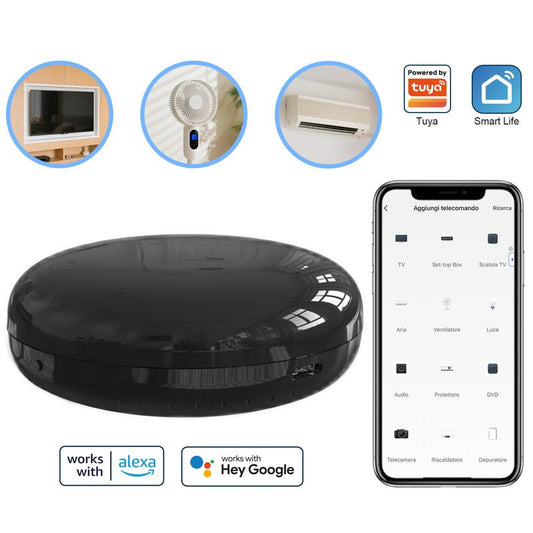 WLAN Alexa IR Universal Remote Control – Infrared Smart Home All-in-One Hub, APP or Voice Control 📱🗣️