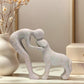 🐕🧑 Man & Dog Sculptural Art Piece – 50% OFF! Unique figurine, warm & affectionate, perfect for office, living room & bedroom. 🔥🏠