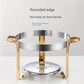 Garvee Round Professional Stainless Steel Chafing Dish 5QT Round Buffet Server & Warmer Rust Resistant Casserole Cooking Container