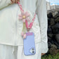 🔥Last Day Special Price:Get 3 for only £19.99🌞Cute Floral Phone Crossbody Lanyard – Hands-Free & Stylish!