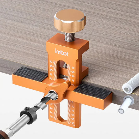 🔥Adjustable Aluminum Alloy Cabinet Door Installation Positioner for 7-40mm🔧