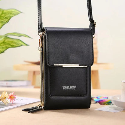 🏆Last Day Promotion：ONLY ￡13.99!!👜 📱 Simple and elegant women's touchscreen crossbody phone wallet(📦 Buy 2 Free Shipping)
