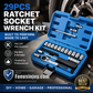 🥳HOT SALE🥳💞50K+ SOLD! Ratchet Wrench Kit – From £37.99! 29PCS, chrome-vanadium & storage case. Repair anything – grab yours! ✅