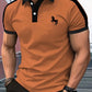 Men's Printed Polo Shirt – Breathable, Soft, Casual & Business