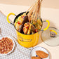 Multifunctional Household Uncoated Low Oil Fume Deep Fryer