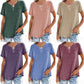 💓Quality Cotton Short-Sleeved T-shirt with Pocket