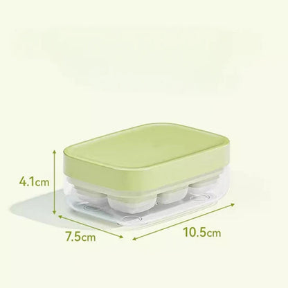 🏆LAST DAY SALE 50% OFF🔥Mini ice cube tray with 6 compartments, food-safe and easy to remove