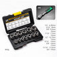 🔧 50% OFF NOW! ⚙️ Damaged Screw & Bolt Extractor Set – 14-piece, chrome moly steel – No drilling needed – perfect for rounded or stripped bolts 🔩🛠️✨