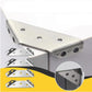 🔥Hot Sale 50% OFF🔥🔧 UNIVERSAL STAINLESS STEEL FURNITURE CORNER BRACES — Triangular Stability Reinforcement | Rust-Proof Structural Support & Easy Install 🔧