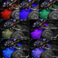 Car Interior USB Star Light 4 PCS(7 Color Voice Control with Remote Control)