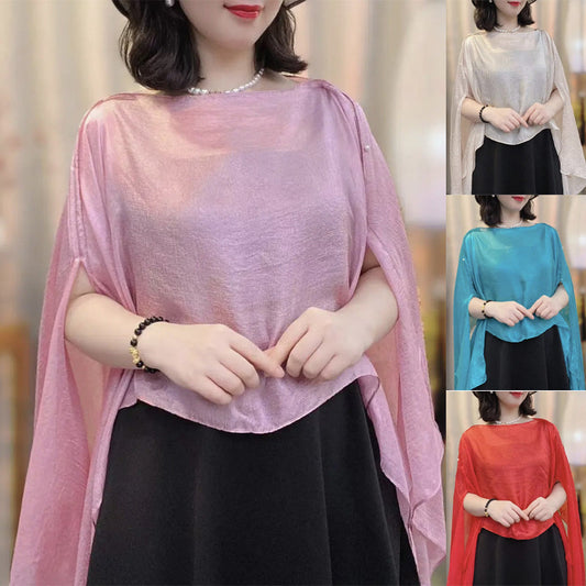 🏆LAST DAY SALE 50% OFF🔥Fashionable Versatile Solid Color Shawl