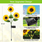 🌻 Solar Sunflower Lights ✅ Waterproof & Auto On/Off | Glowing Garden Decor ✨