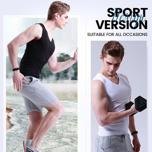 🎽 LIMITED-TIME 50% OFF! ✨ Men's Seamless Vest – Traceless, Breathable, Stretch ✨