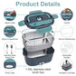 🍱 60% OFF NOW! ⚡ 2-in-1 Portable Lunch Box – Heating & Cooling, 7-Piece Set & Dual Voltage for Travel ✨