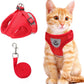 Adjustable Breathable And Light-up Harness and Leash Set for Pets