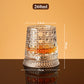 🥛💎New Year Hot Sale 62% OFF✨🔥360° Rotating Whiskey Glass Tumbler