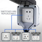 ⚡ LIMITED-TIME 49% OFF! ✨ Outdoor Waterproof Receptacle Outlet – IP66, Anti-Theft Lock, UV Protected 🔒