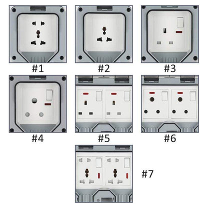 ⚡ LIMITED-TIME 49% OFF! ✨ Outdoor Waterproof Receptacle Outlet – IP66, Anti-Theft Lock, UV Protected 🔒