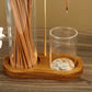 🥳2026 HOT SALE🥳💞50% OFF!✨ 💝2 in 1 Incense & Candle Holder Natural Wood Base Aromatherapy Diffuser
