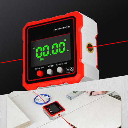 📐 50% OFF! 🎉High-Precision Magnetic Inclinometer with LED Display