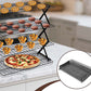 Stackable Folding Metal Storage Rack – 3/4-Level Expandable Organizer – Perfect for Spices, Snacks, and Essentials in Kitchen, RV, or Camping Setup