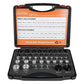 🔧 LIMITED-TIME 50% OFF! 💥 Nut & Bolt Thread Checker Kit – Dual-Sided, Military-Grade, Metric & Imperial ✨