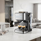 ☕Espresso machine for home use with steam wand