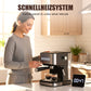 ☕Espresso machine for home use with steam wand