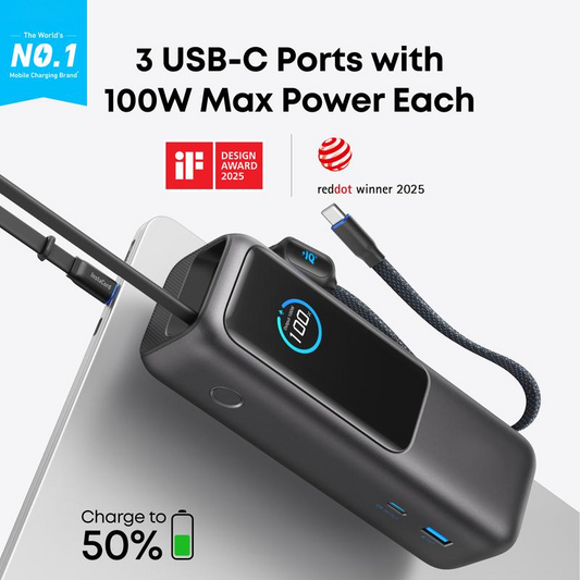 ✅ Limited time discount – only 3 days left! ✈️Free shipping✈️🔥Portable Charger with Built-in Cable⚡
