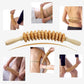 12 Rollers Curved Wooden Massage Stick